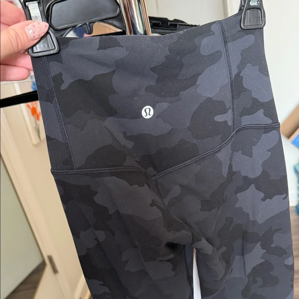 Lululemon Athletica Dark Camouflage Leggings - Picture 2 of 7